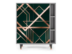 Aparador - 96х110х41 cm - BS6 - Emerald Gatsby, Gris