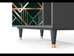 Aparador - 96х110х41 cm - BS6 - Emerald Gatsby, Antracita