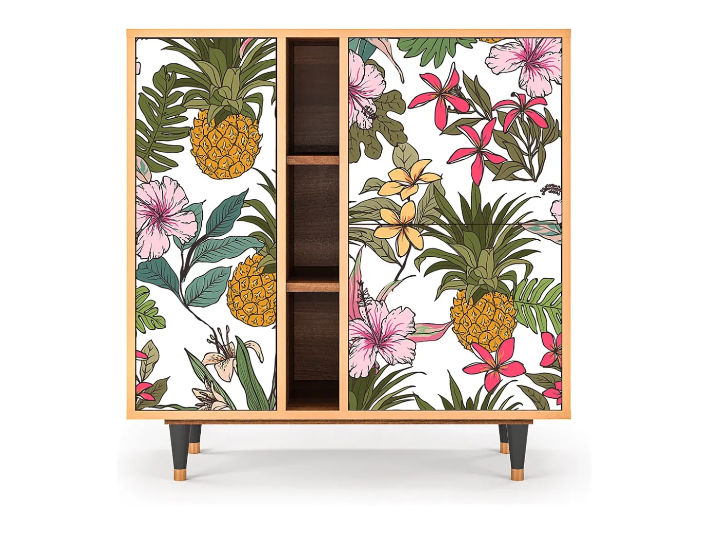 Aparador - 94х96х41 cm - BS5 - Estival Fruit, Nogal