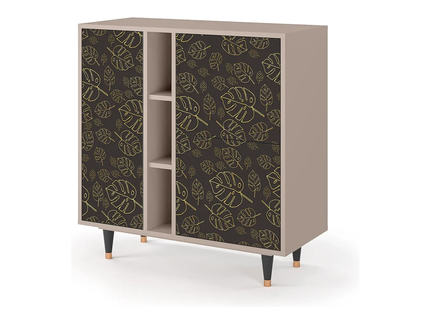 Aparador - 94х96х41 cm - BS5 - Fall Of The Leaves, Latte