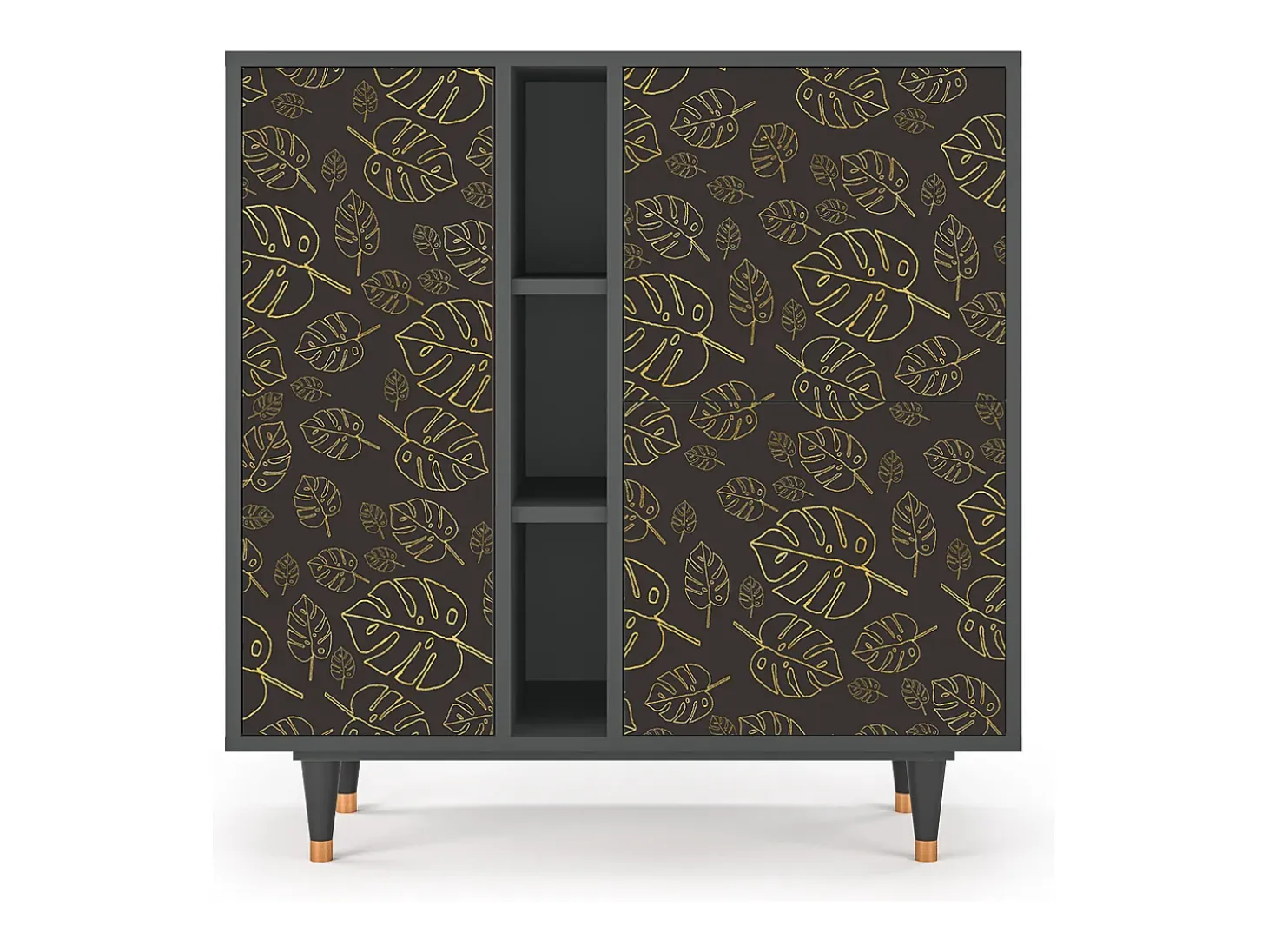 Aparador - 94х96х41 cm - BS5 - Fall Of The Leaves, Antracita