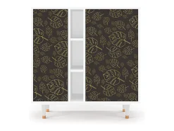 Aparador - 94х96х41 cm - BS5 - Fall Of The Leaves, Blanco