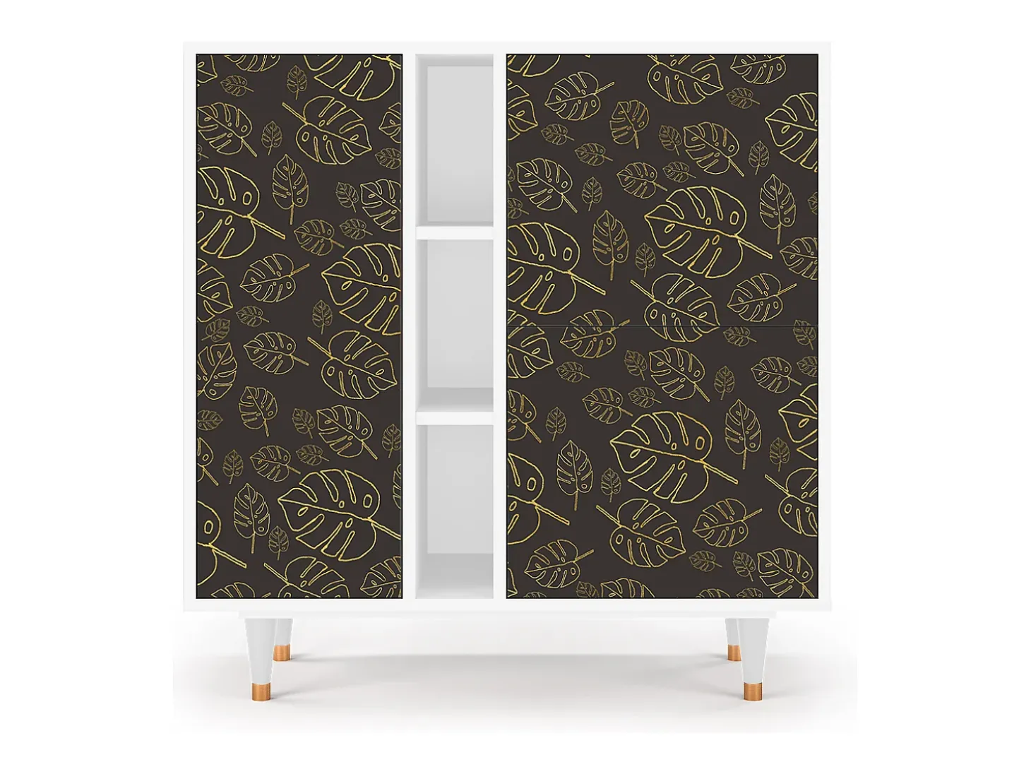 Aparador - 94х96х41 cm - BS5 - Fall Of The Leaves, Blanco