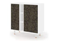 Aparador - 94х96х41 cm - BS5 - Fall Of The Leaves, Blanco