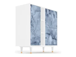 Aparador - 94х96х41 cm - BS5 - Feather Ice, Blanco