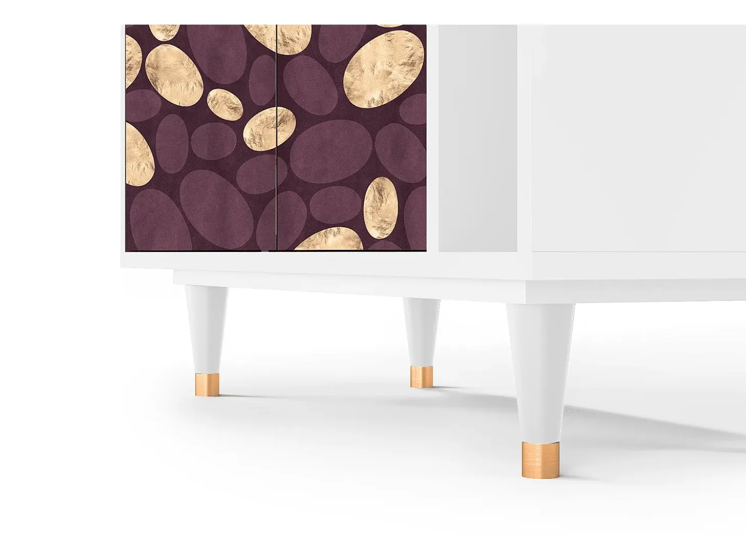 Aparador - 96х110х41 cm - BS6 - Fine Wine, Blanco