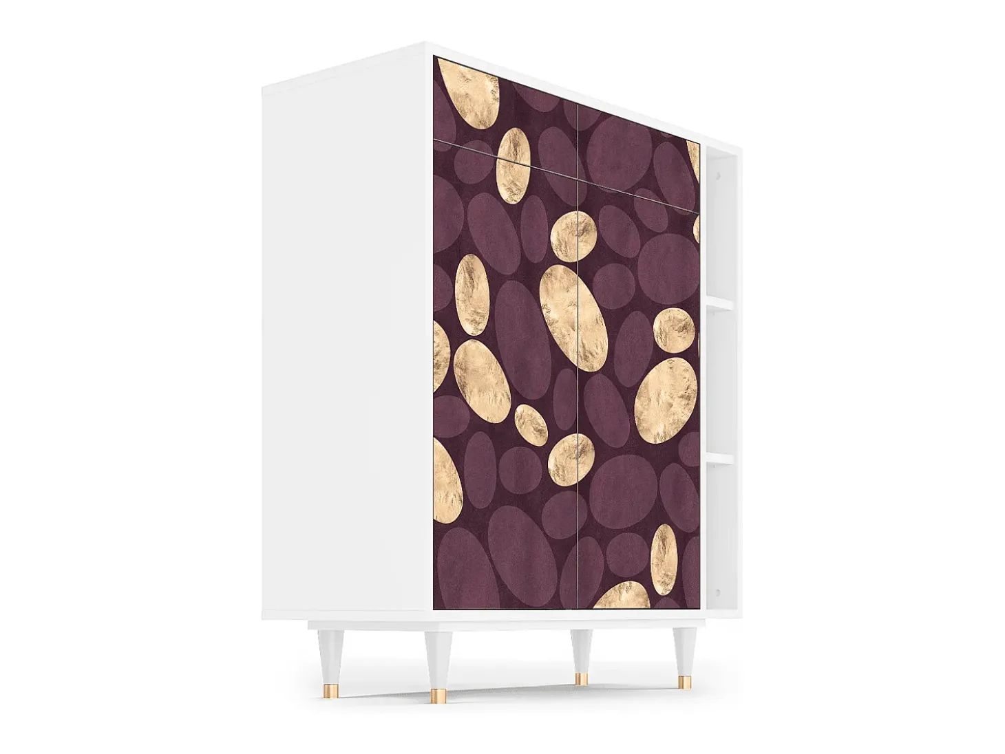 Aparador - 96х110х41 cm - BS6 - Fine Wine, Blanco