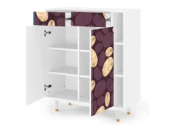 Aparador - 96х110х41 cm - BS6 - Fine Wine, Blanco