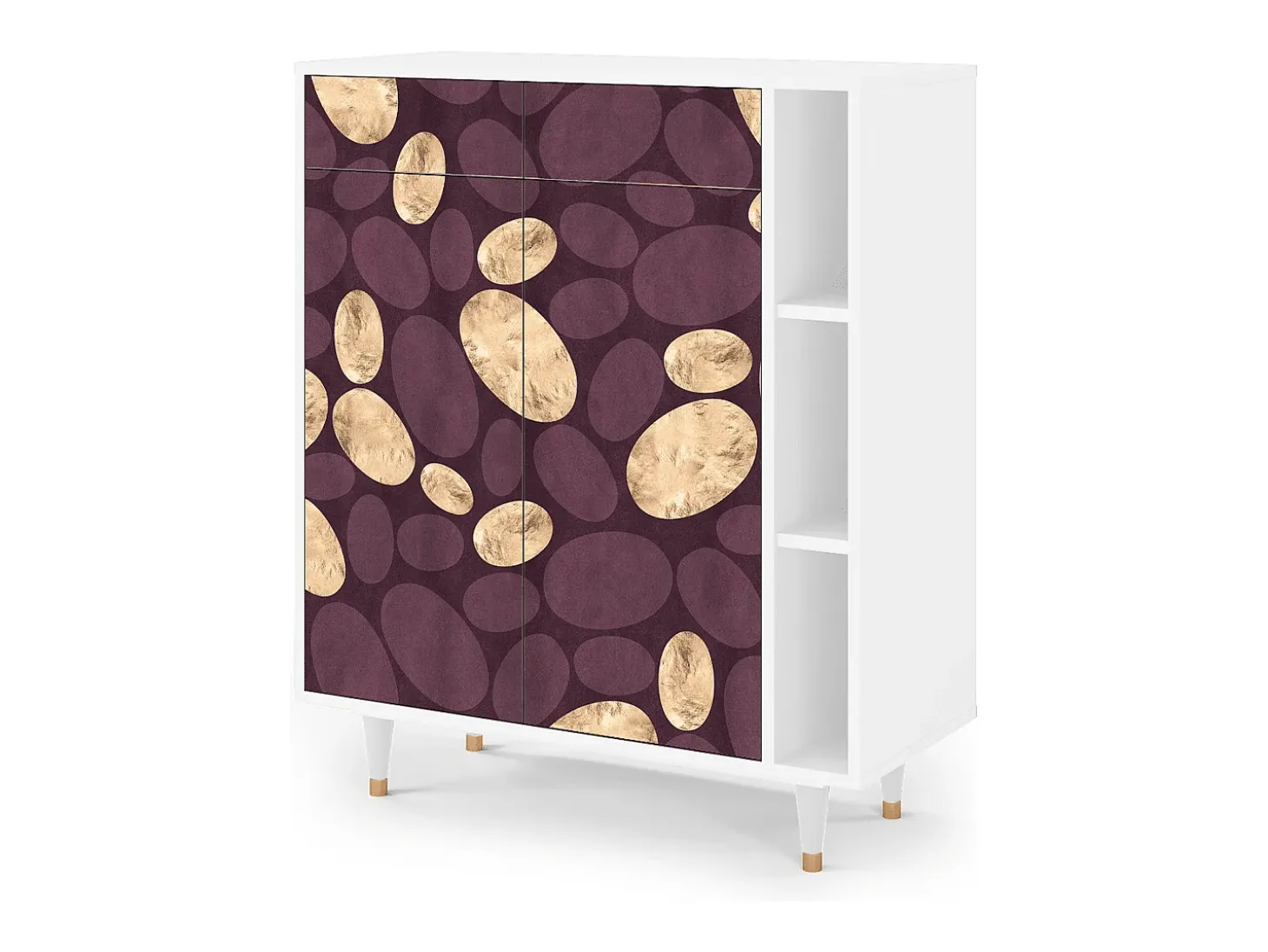 Aparador - 96х110х41 cm - BS6 - Fine Wine, Blanco
