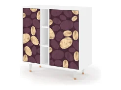 Aparador - 94х96х41 cm - BS5 - Fine Wine, Blanco