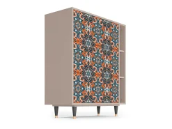 Aparador - 96х110х41 cm - BS6 - Fire Beetle, Latte