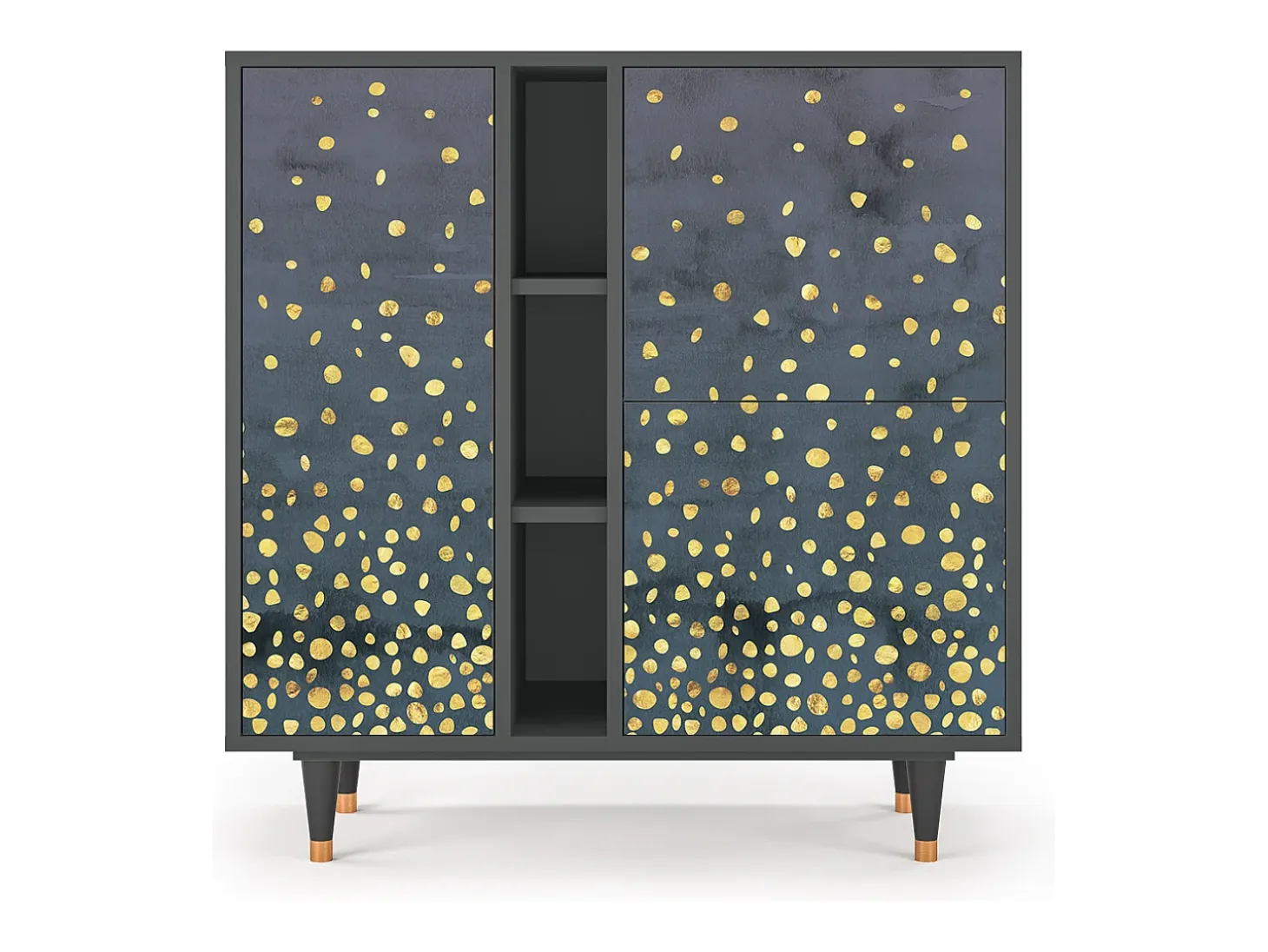 Aparador - 94х96х41 cm - BS5 - Foggy Lights, Antracita