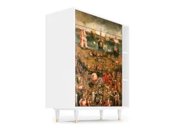 Aparador - 96х110х41 cm - BS6 - Garden of Delights , Blanco