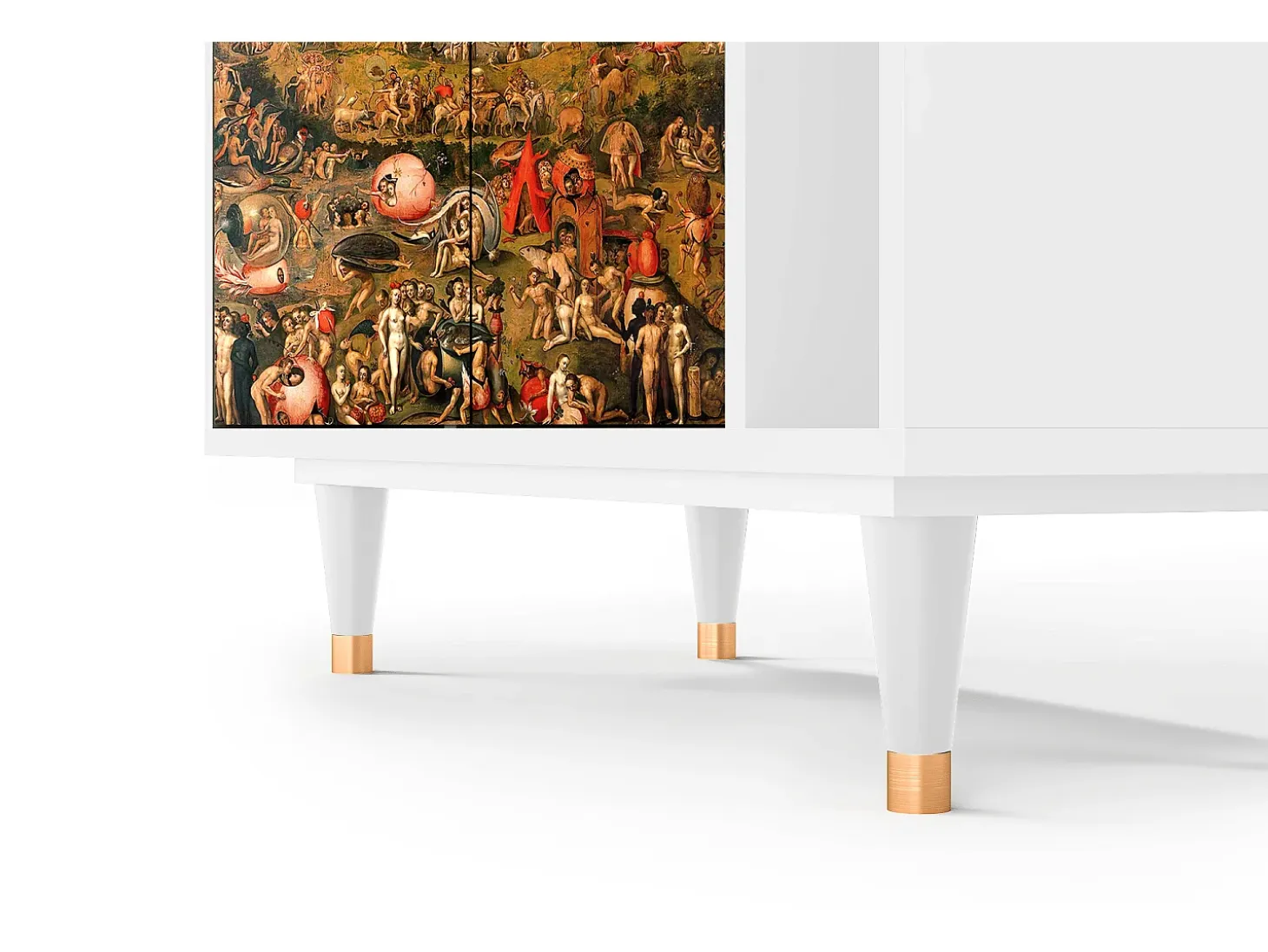 Aparador - 96х110х41 cm - BS6 - Garden of Delights , Blanco