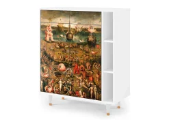 Aparador - 96х110х41 cm - BS6 - Garden of Delights , Blanco