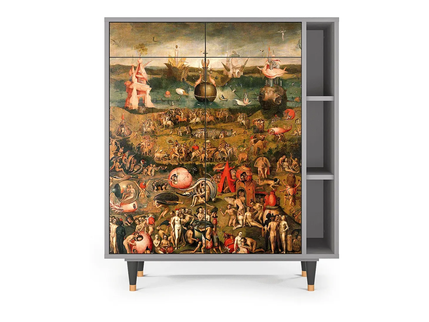 Aparador - 96х110х41 cm - BS6 - Garden of Delights , Gris