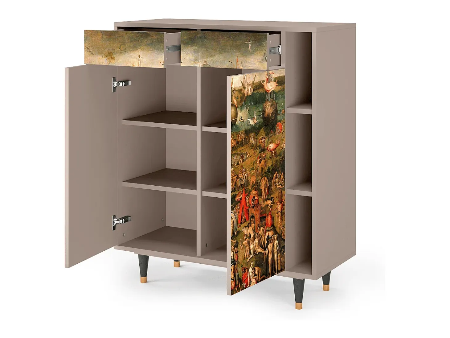 Aparador - 96х110х41 cm - BS6 - Garden of Delights , Latte