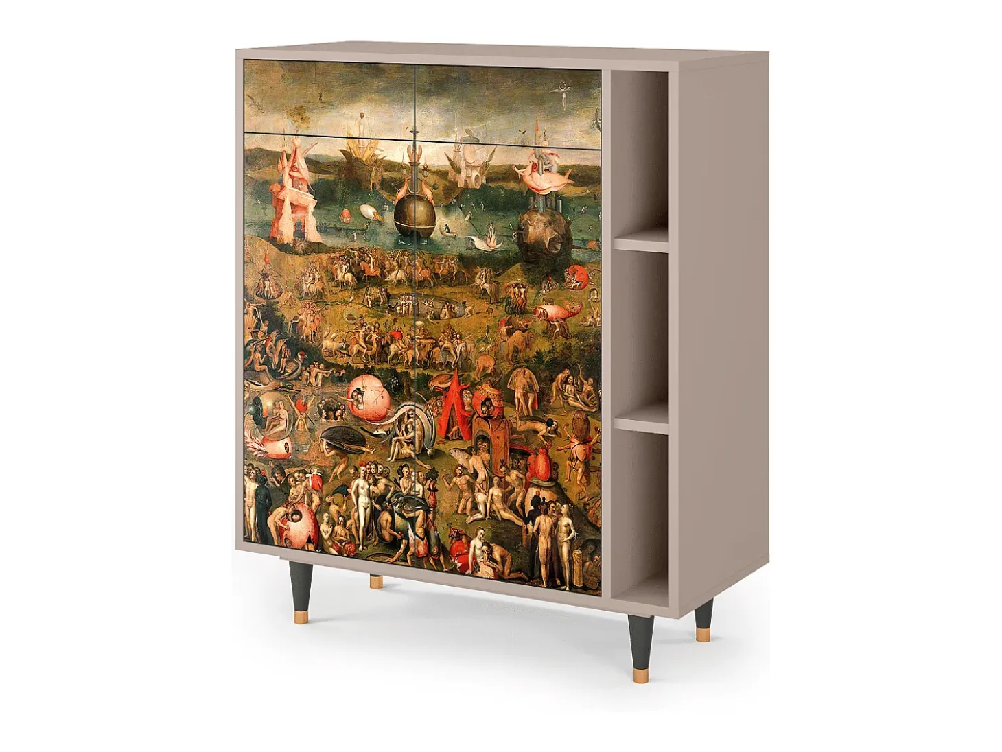 Aparador - 96х110х41 cm - BS6 - Garden of Delights , Latte