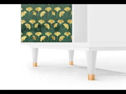 Aparador - 96х110х41 cm - BS6 - Gingko leaves, Blanco