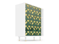 Aparador - 96х110х41 cm - BS6 - Gingko leaves, Blanco