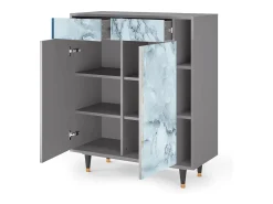 Aparador - 96х110х41 cm - BS6 - Glacial Colour, Gris