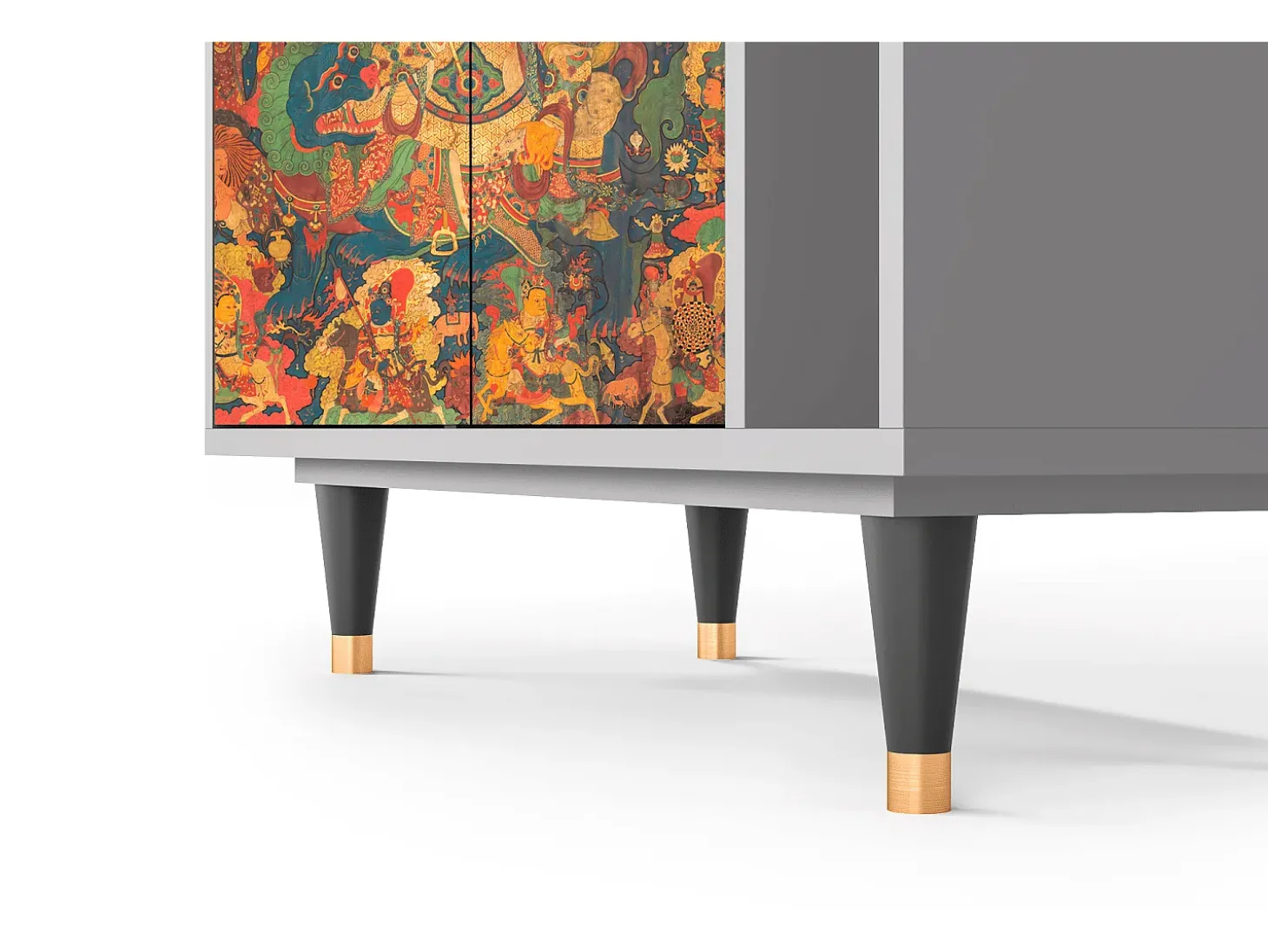 Aparador - 96х110х41 cm - BS6 - God by Vaisravana , Gris