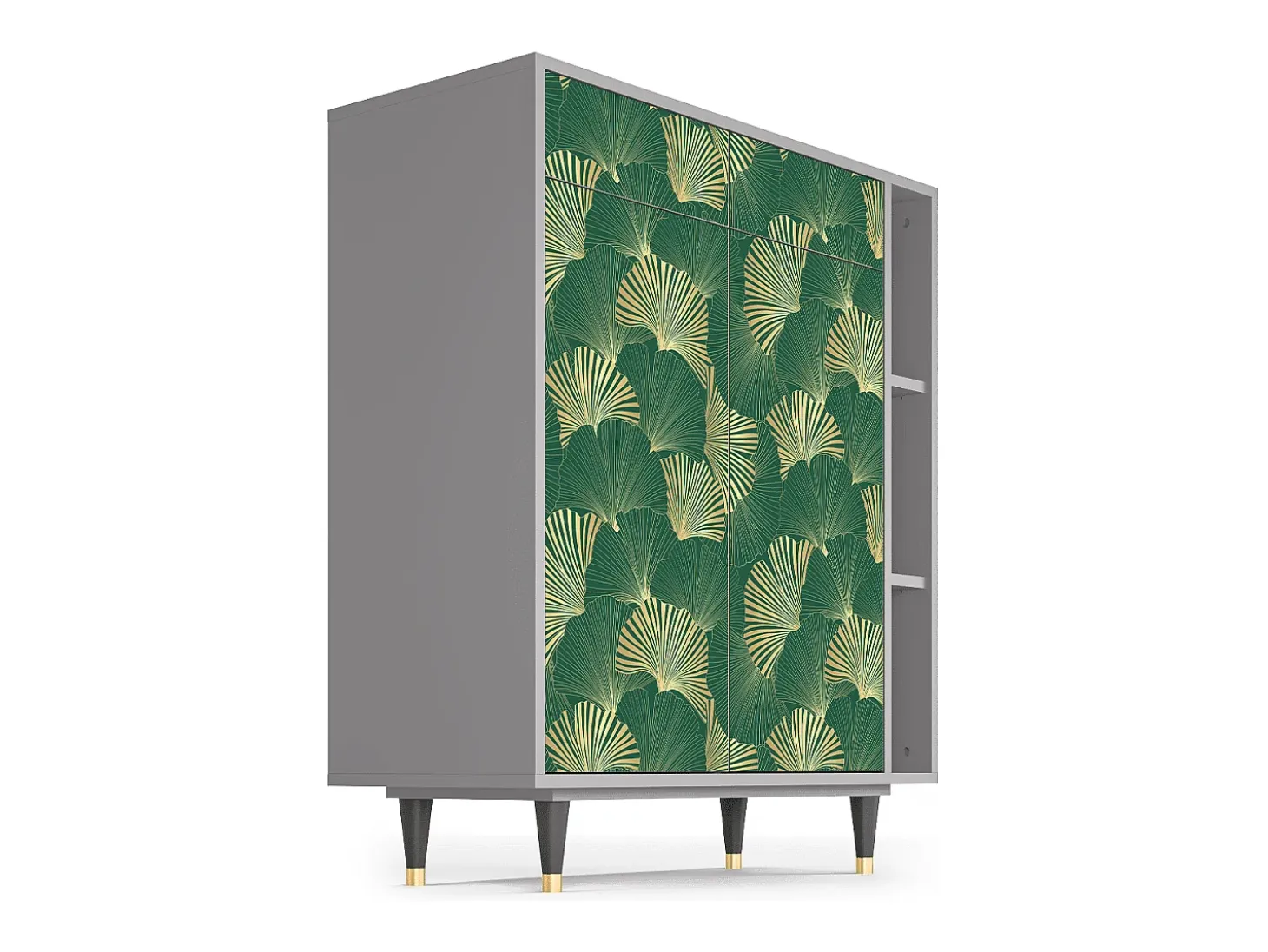 Aparador - 96х110х41 cm - BS6 - Gold Ginkgo, Gris