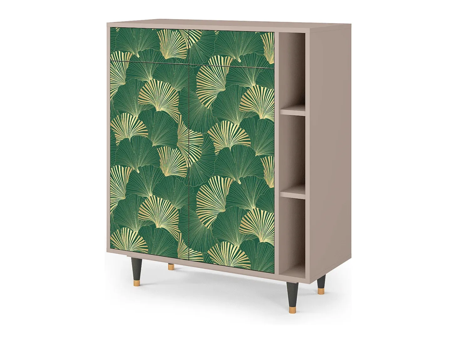Aparador - 96х110х41 cm - BS6 - Gold Ginkgo, Latte