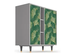 Aparador - 94х96х41 cm - BS5 - Gold Ginkgo, Gris