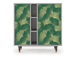 Aparador - 94х96х41 cm - BS5 - Gold Ginkgo, Gris