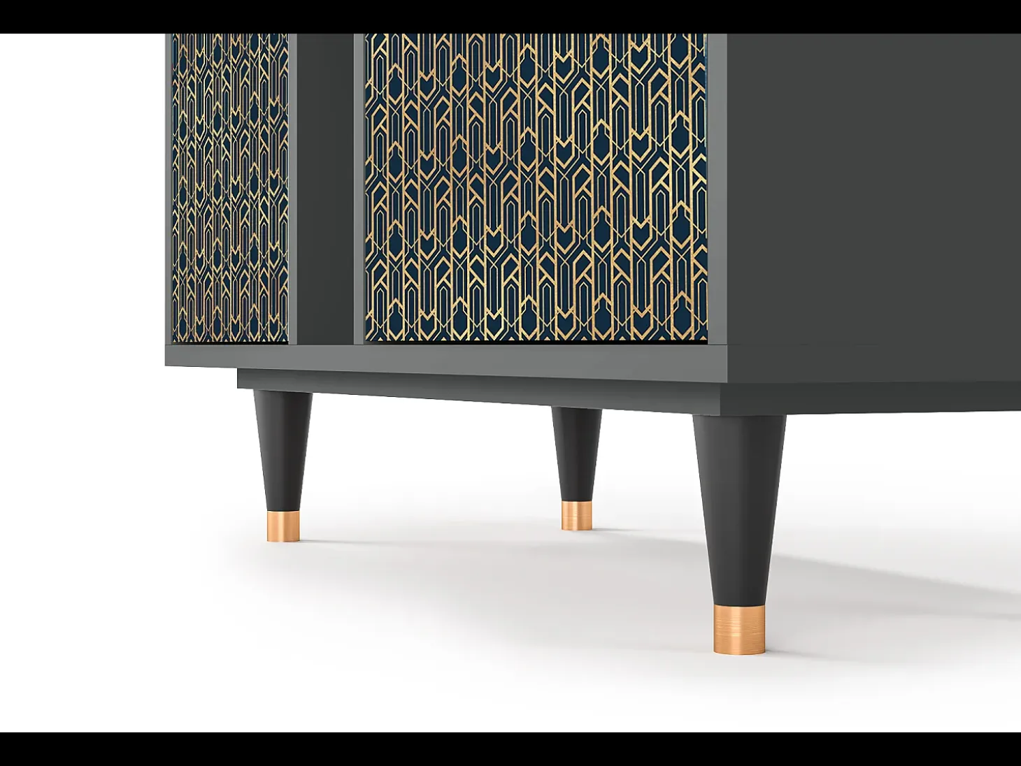 Aparador - 94х96х41 cm - BS5 - Golden Empire, Antracita