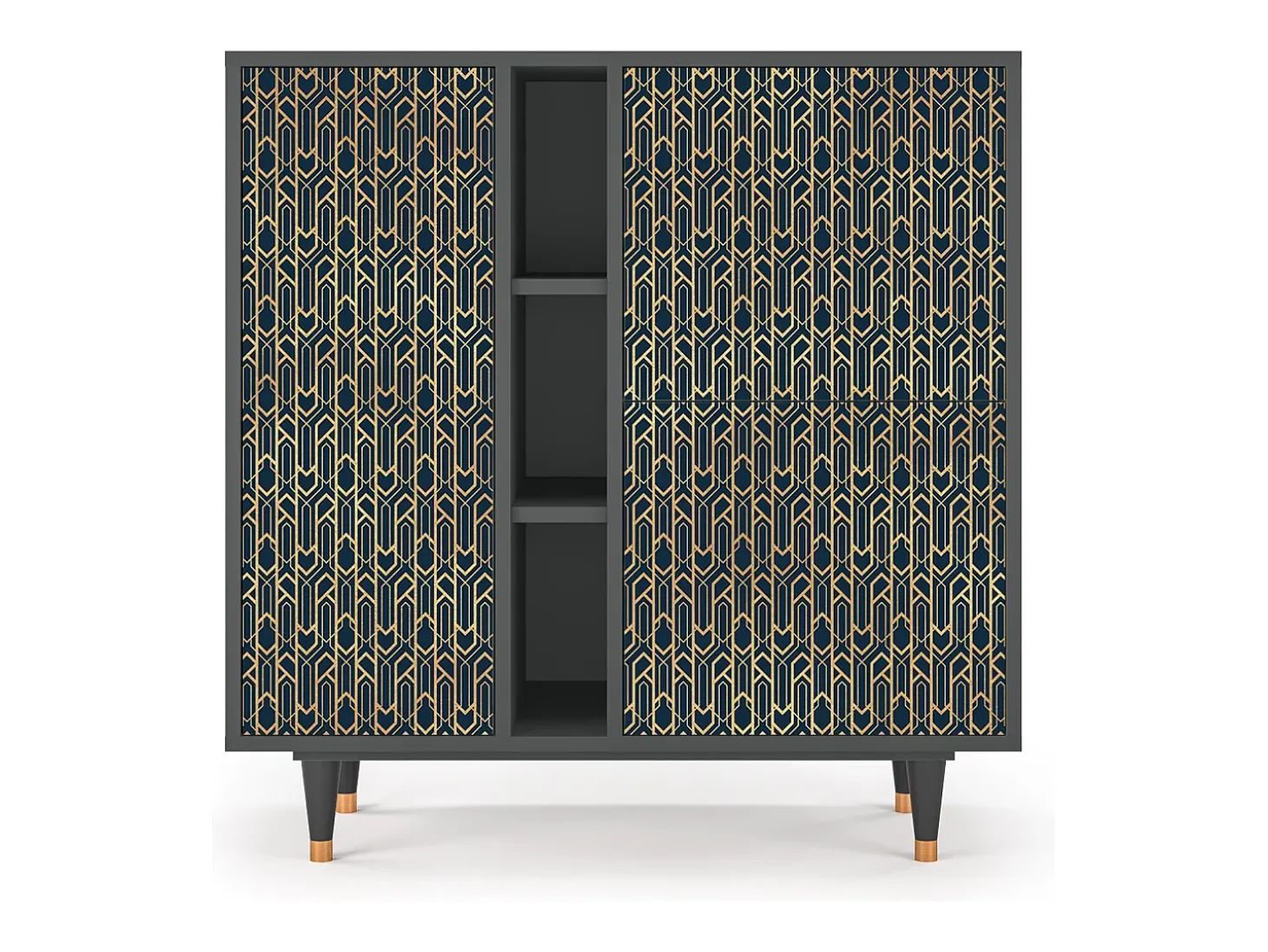 Aparador - 94х96х41 cm - BS5 - Golden Empire, Antracita