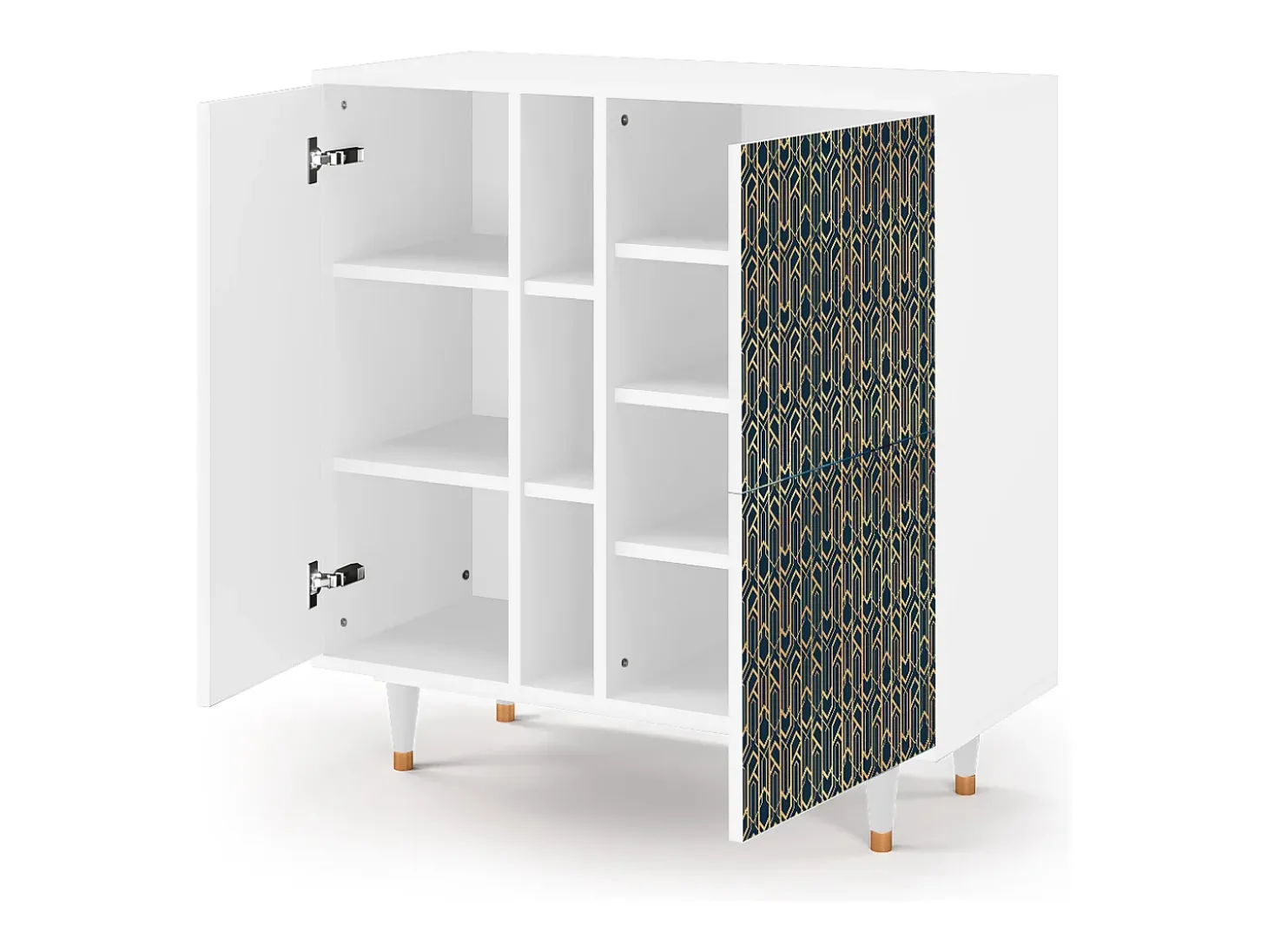 Aparador - 94х96х41 cm - BS5 - Golden Empire, Blanco