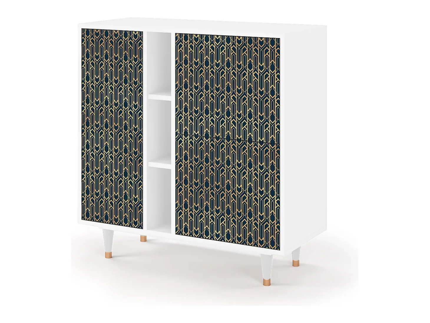Aparador - 94х96х41 cm - BS5 - Golden Empire, Blanco