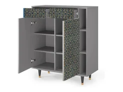 Aparador - 96х110х41 cm - BS6 - Golden Empire, Gris