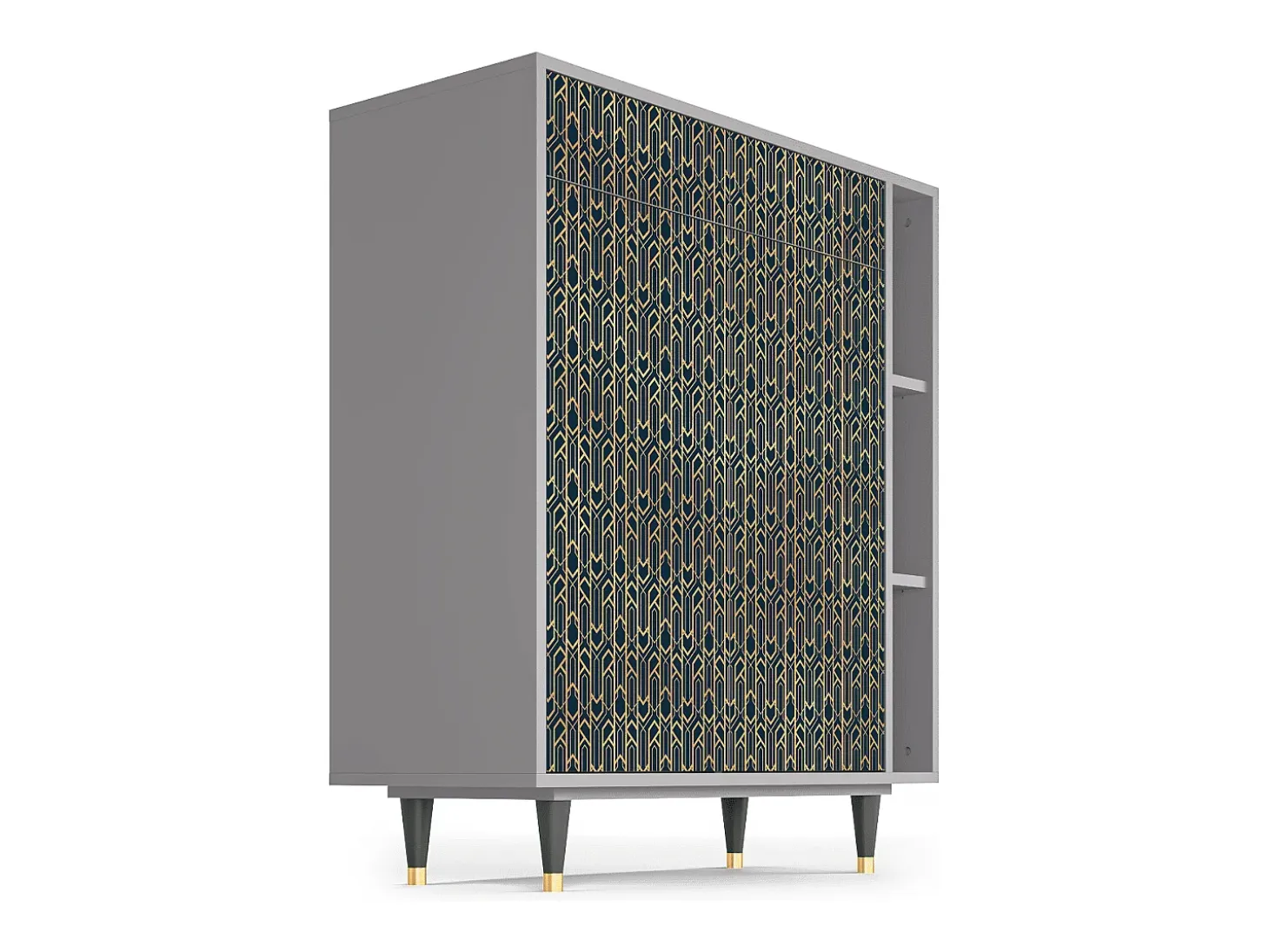 Aparador - 96х110х41 cm - BS6 - Golden Empire, Gris