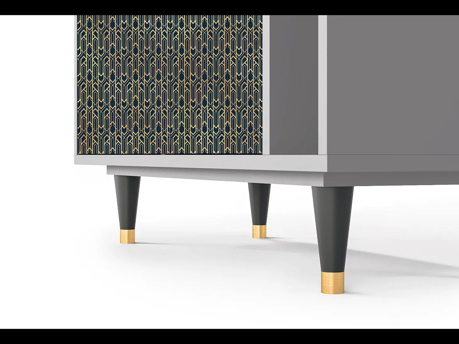 Aparador - 96х110х41 cm - BS6 - Golden Empire, Gris