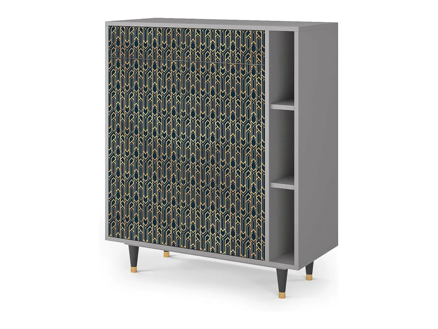 Aparador - 96х110х41 cm - BS6 - Golden Empire, Gris