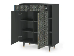 Aparador - 96х110х41 cm - BS6 - Golden Empire, Antracita