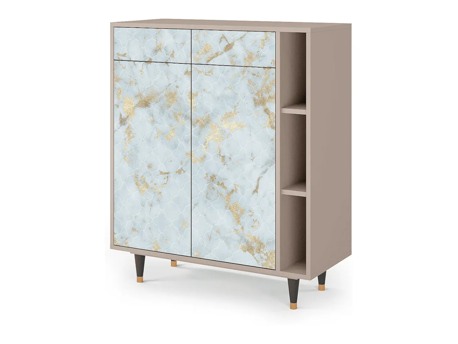 Aparador - 96х110х41 cm - BS6 - Golden Waves, Latte
