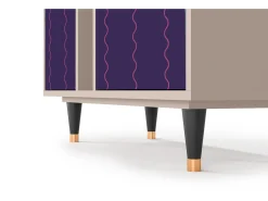 Aparador - 94х96х41 cm - BS5 - Grape Maccaroni, Latte