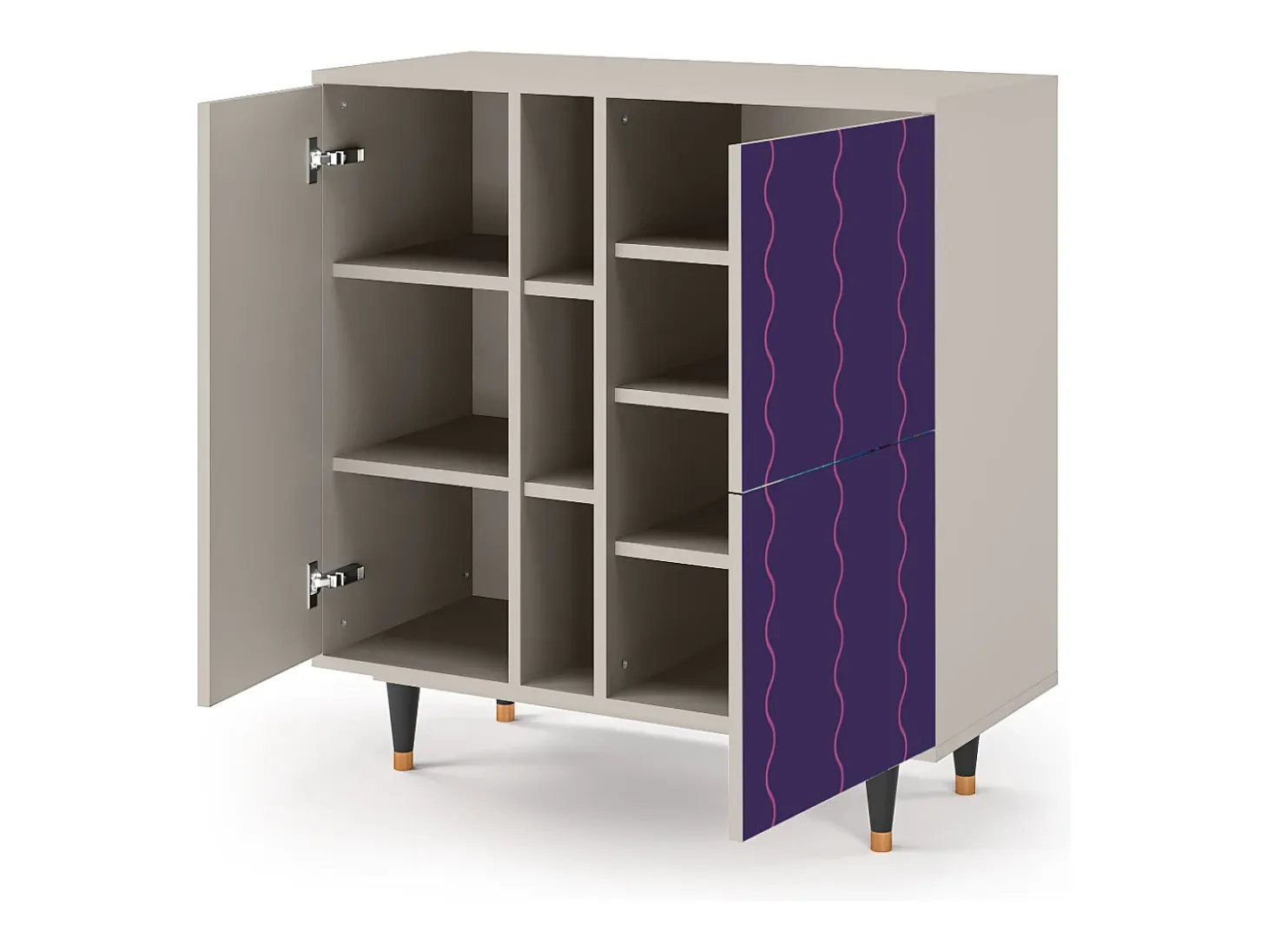 Aparador - 94х96х41 cm - BS5 - Grape Maccaroni, Arena