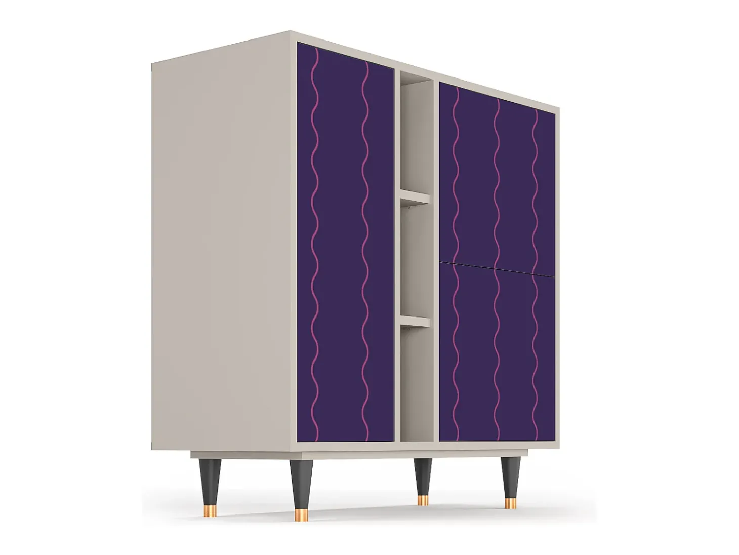 Aparador - 94х96х41 cm - BS5 - Grape Maccaroni, Arena