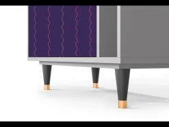 Aparador - 96х110х41 cm - BS6 - Grape Maccaroni, Gris