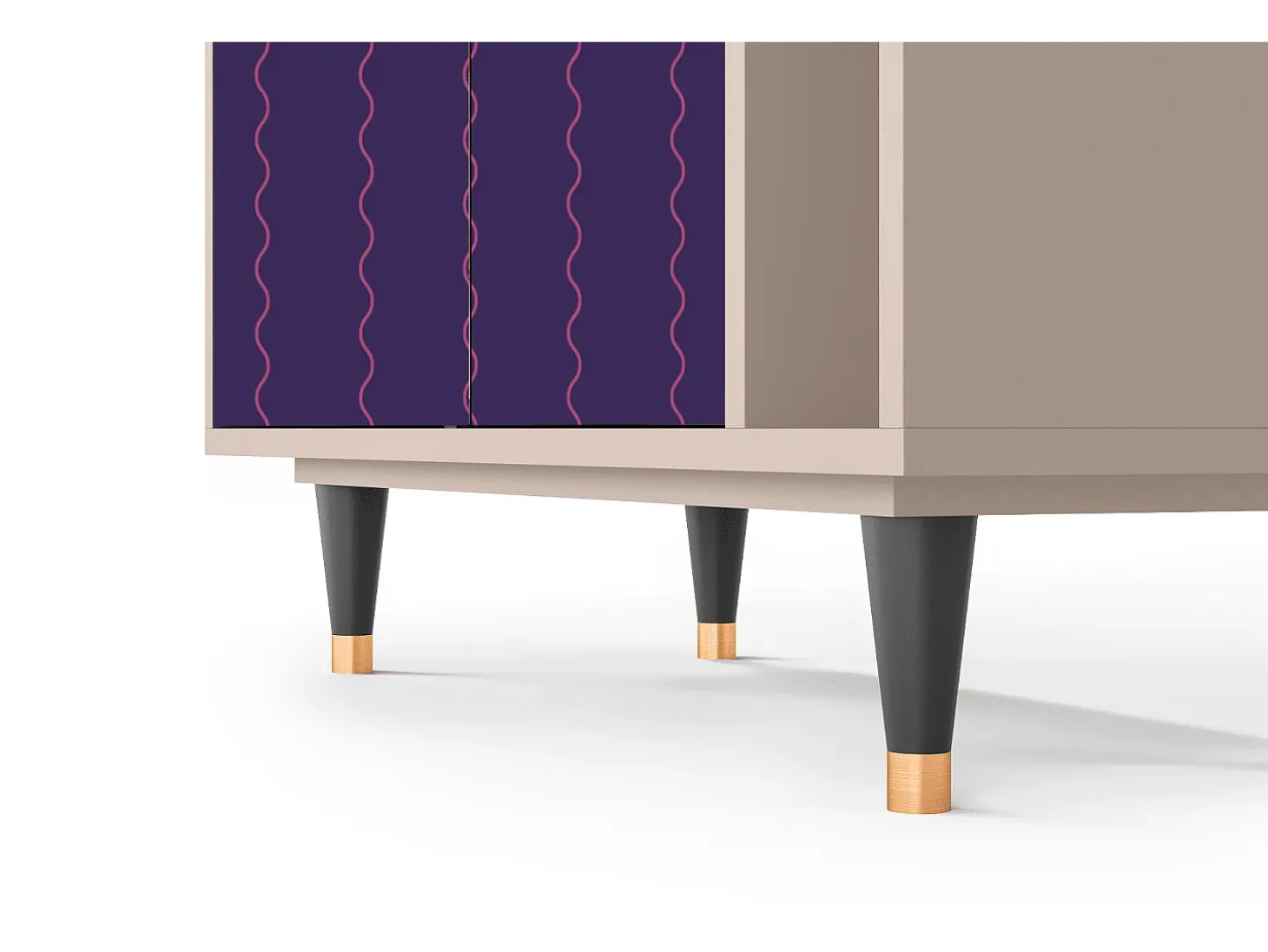 Aparador - 96х110х41 cm - BS6 - Grape Maccaroni, Latte