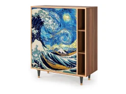 Aparador - 96х110х41 cm - BS6 - Great Wave, Nogal