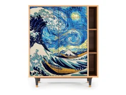 Aparador - 96х110х41 cm - BS6 - Great Wave, Nogal
