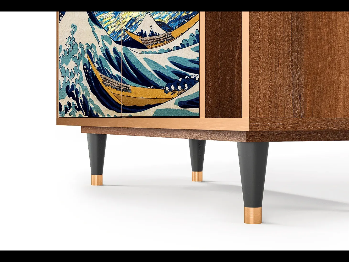 Aparador - 96х110х41 cm - BS6 - Great Wave, Nogal
