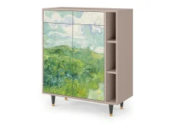 Aparador - 96х110х41 cm - BS6 - Green Wheat Fields, Latte