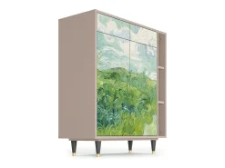 Aparador - 96х110х41 cm - BS6 - Green Wheat Fields, Latte